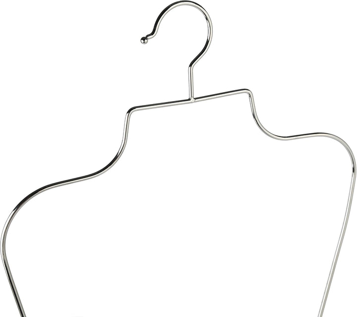 Bikini Badeanzug Aufhänger Draht Körperform Display Unterwäsche hänger 10 PCS (Silber), Silber