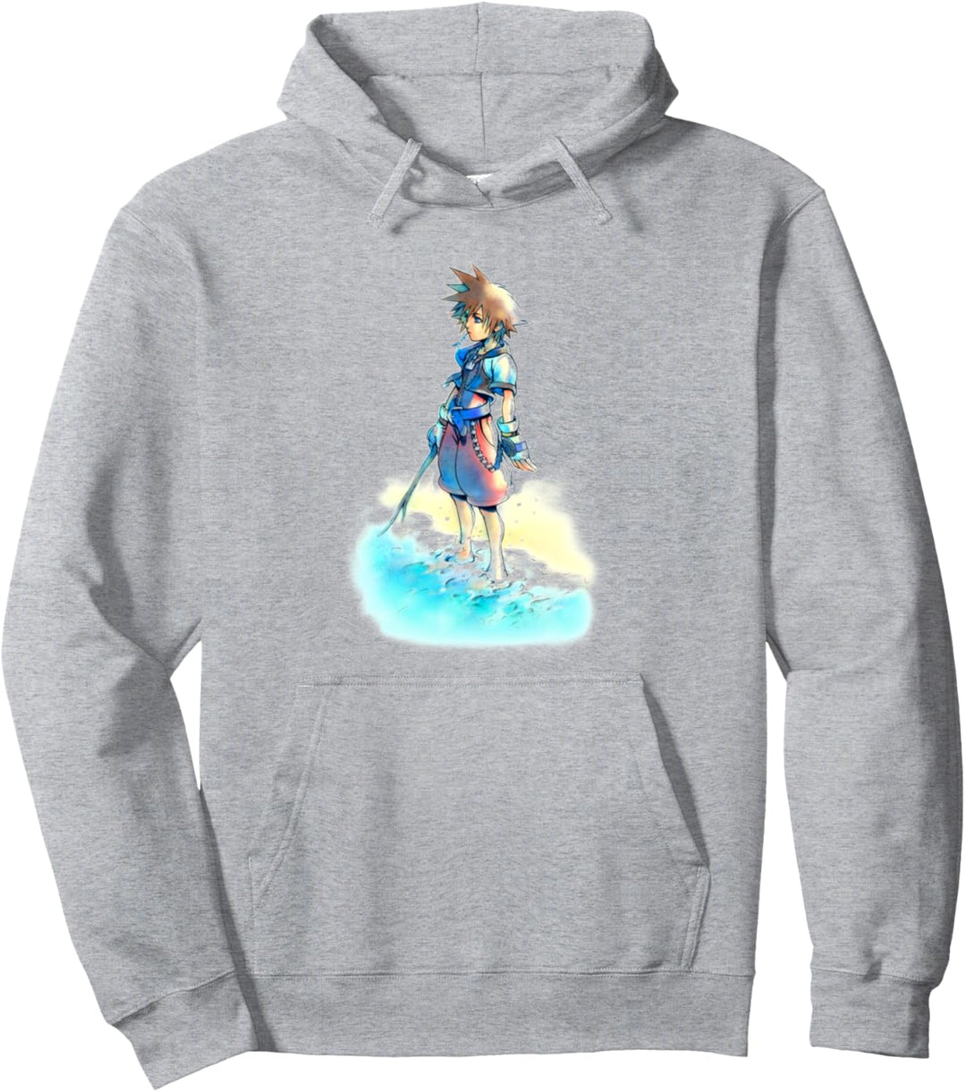 Disney Kingdom Hearts Sora Beach Sketch Pullover Hoodie