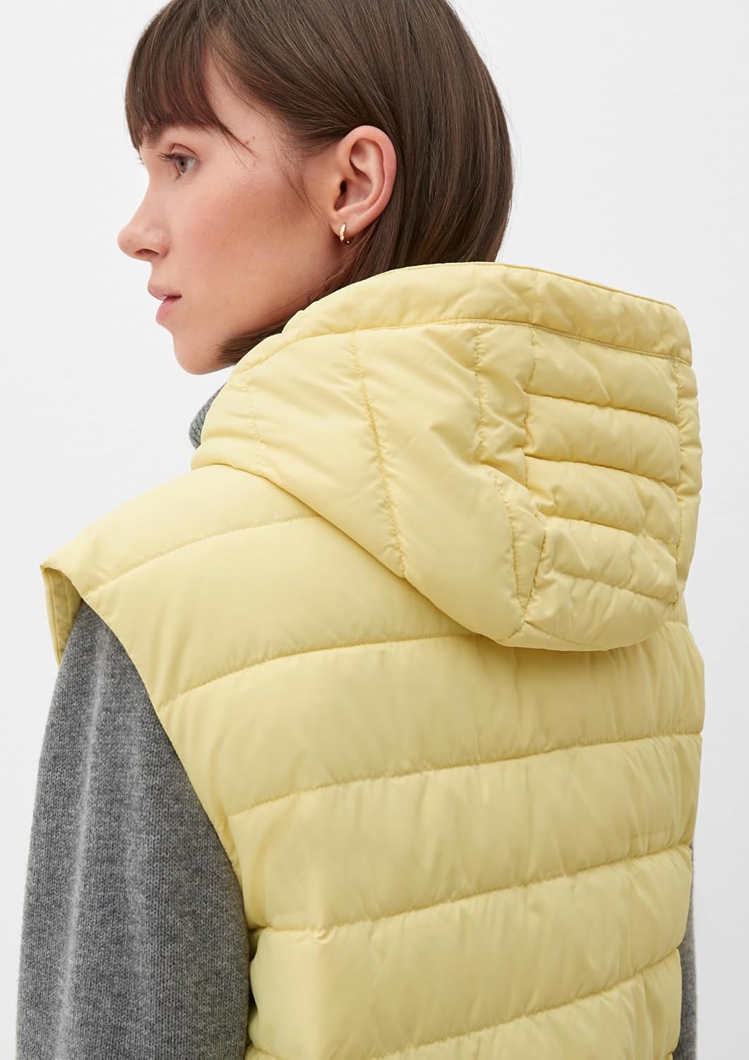 s.Oliver Damen Outdoor Weste 44 hellgelb, 44 hellgelb