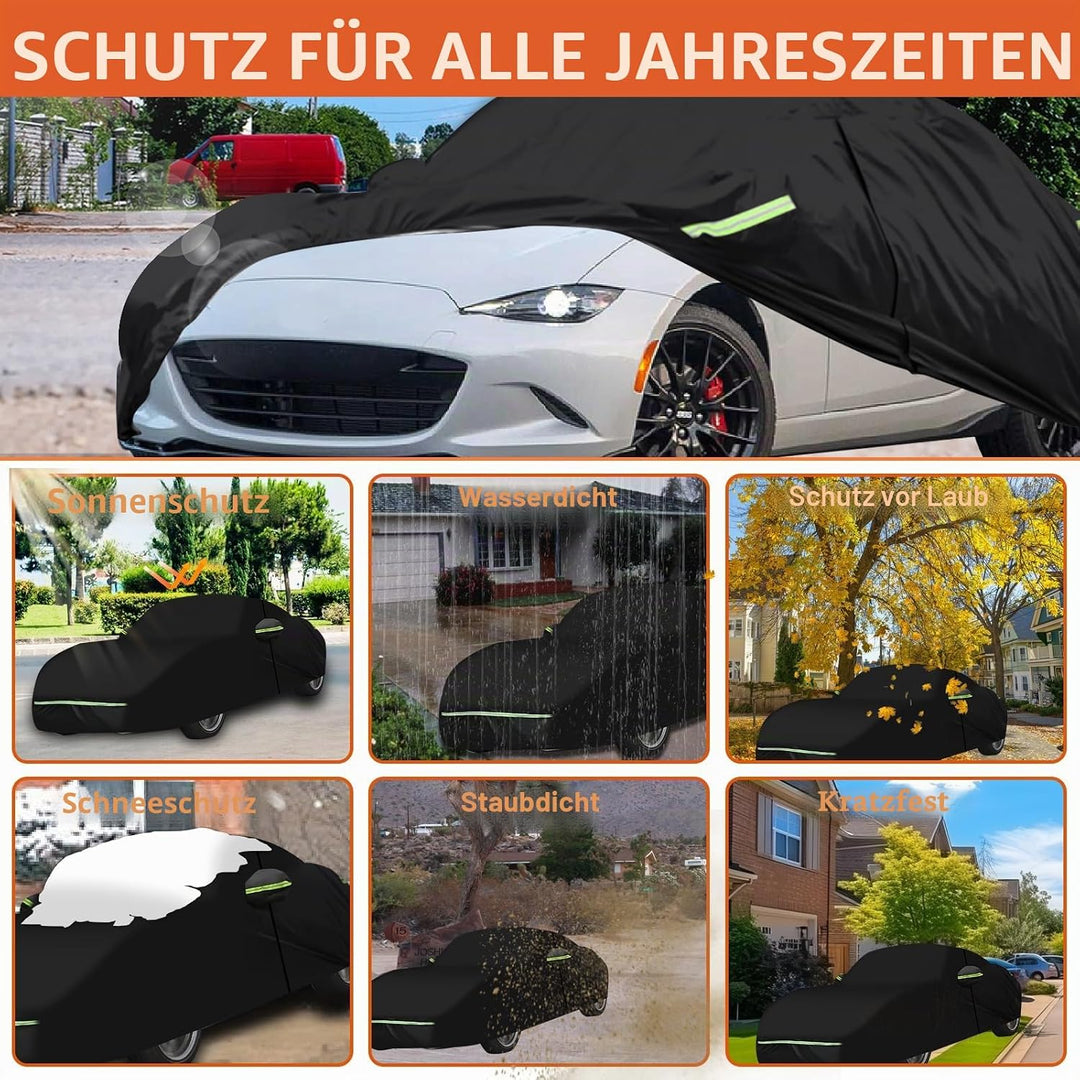 wasserdichte Autoabdeckung für Mazda MX-5 NA NB 1989-2024, Outdoor Allwetter Vollgarage für MK1 MK2