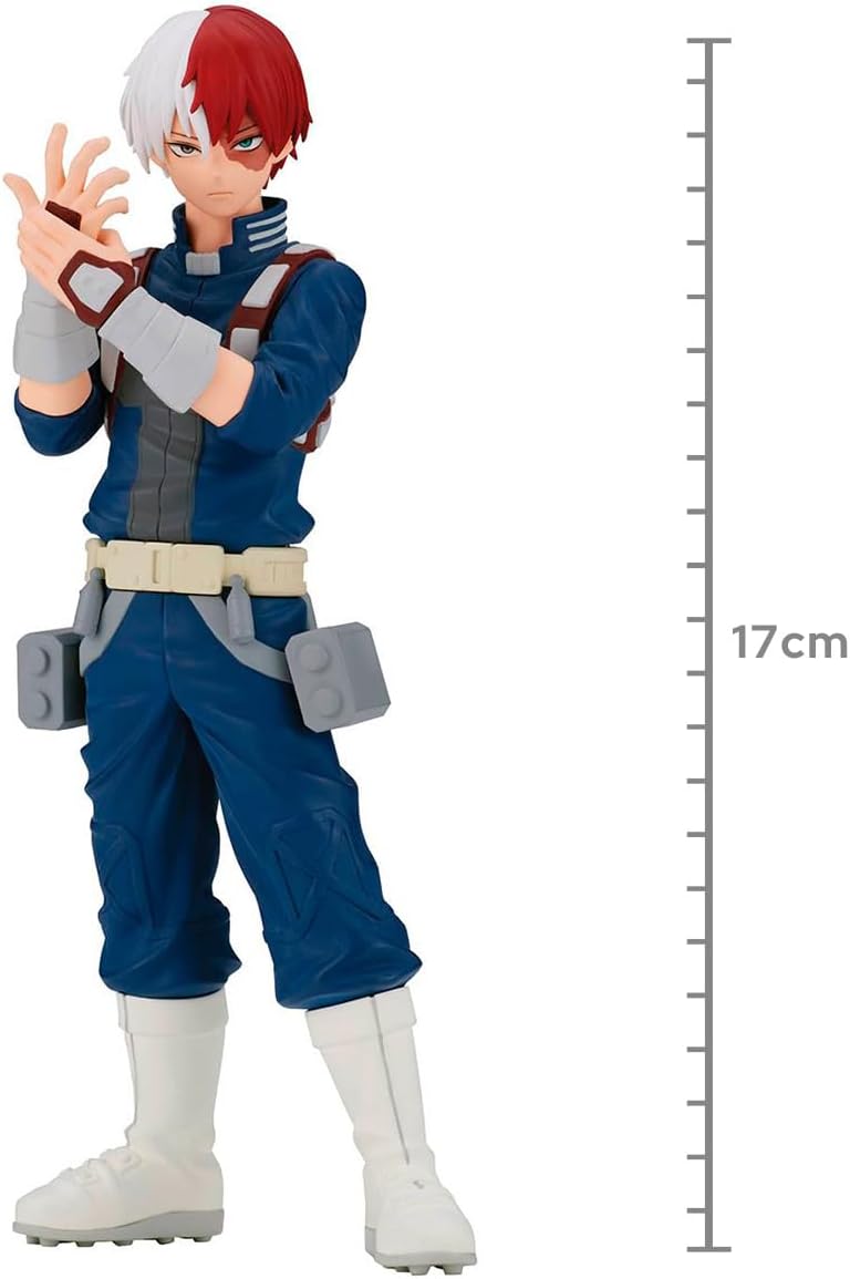 BANPRESTO, Shoto II My Hero Academia Actionfigur Age of Heroes 17 cm, Mehrfarbig BP88286
