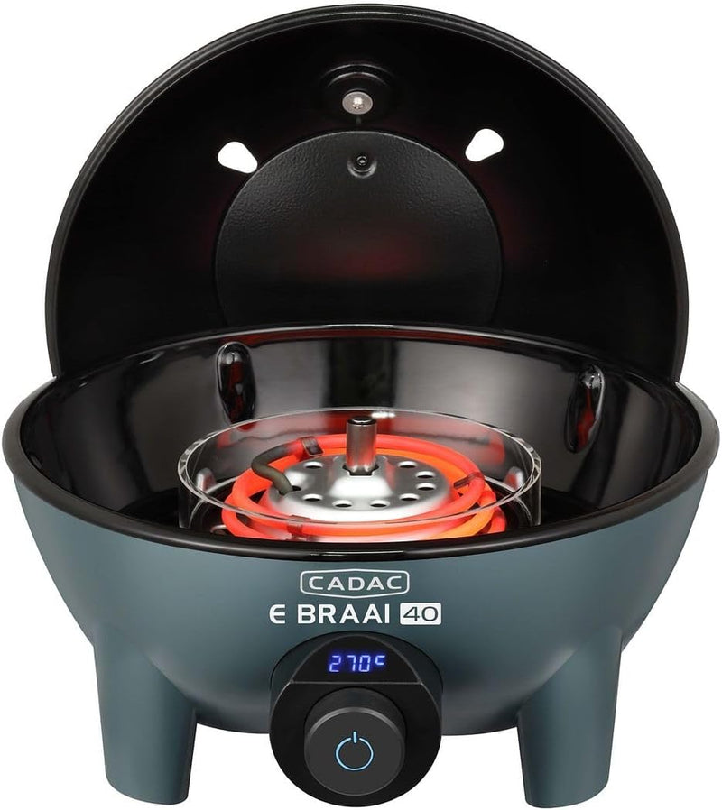 CADAC - E-Braai BBQ/Dome Petrol - Kunststoff - Stahl - Elektrisch Grill
