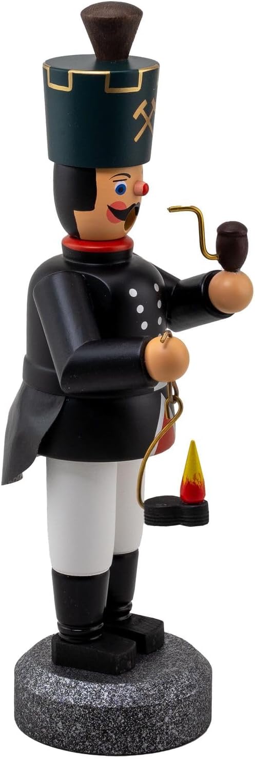 Jan Legler | Räuchermännchen Räucherfigur | erzgebirgische Volkskunst | Made in Germany | 22 cm | Be