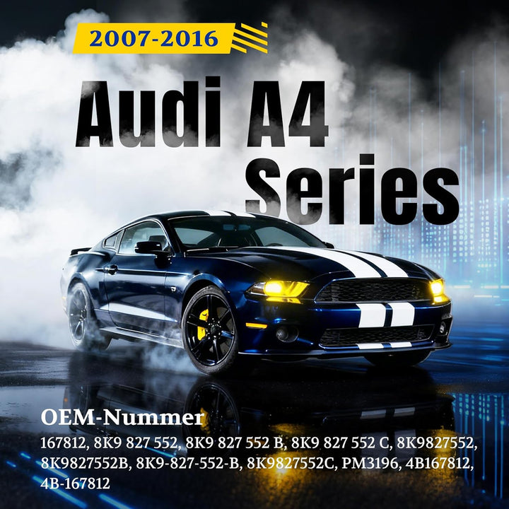 Arana 2X Gasdruckfeder Heckklappendämpfer Kofferraum Kompatibel mit A4 Allroad 8KH B8 Kombi 2009-201