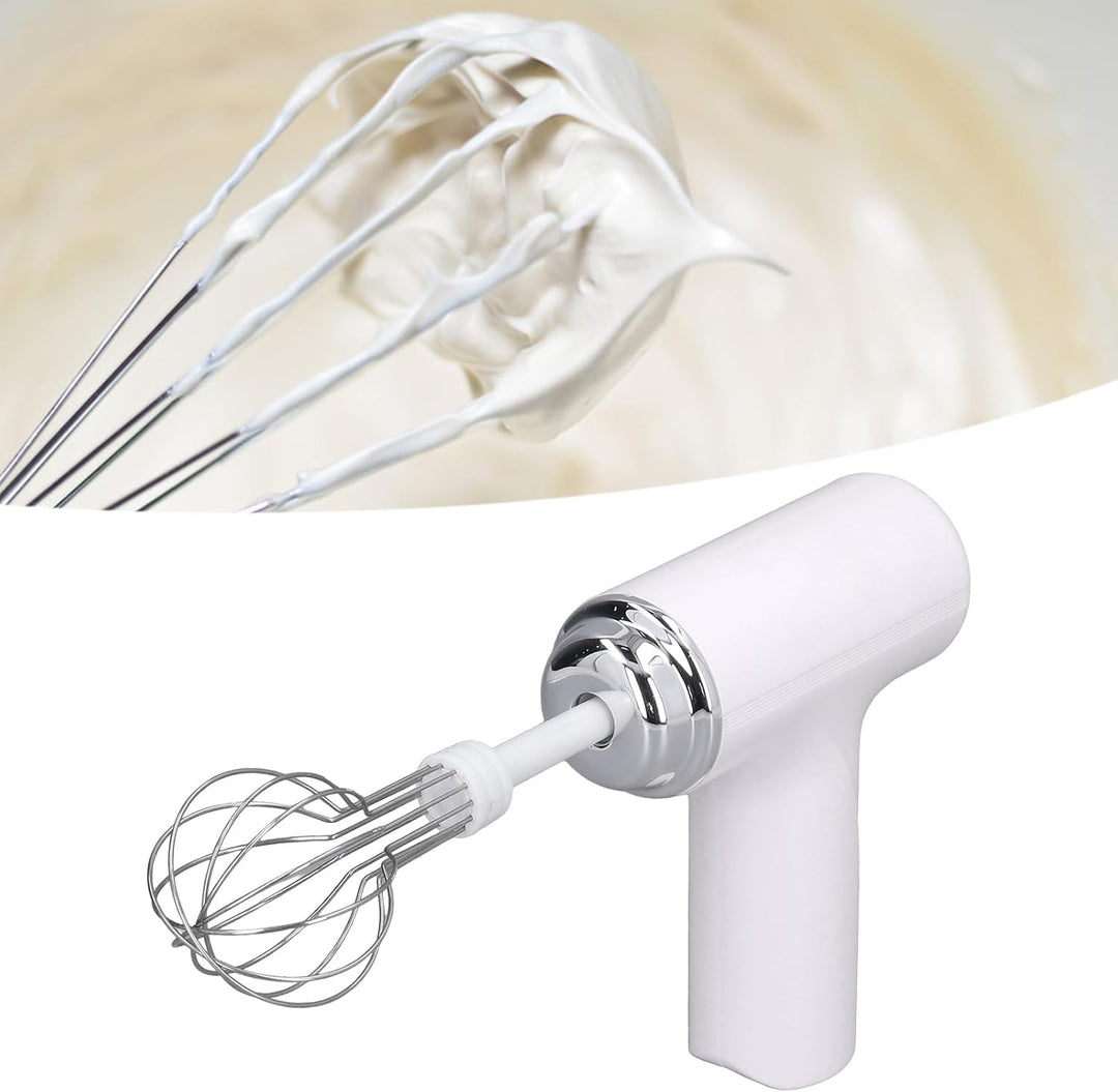 Elektrischer Handmixer Schneebesen, Handgehaltener Elektrischer Schneebesen mit 3 Geschwindigkeiten