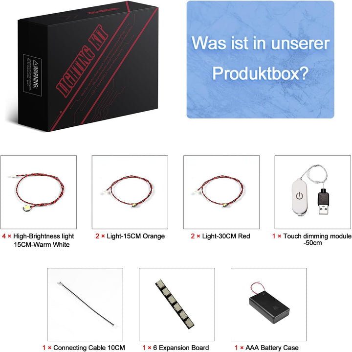 LocoLee Licht Set Kompatibel mit Lego 10357 Shelby Cobra 427 S/C (Kein - Lego-Set) Dekorative Beleuc