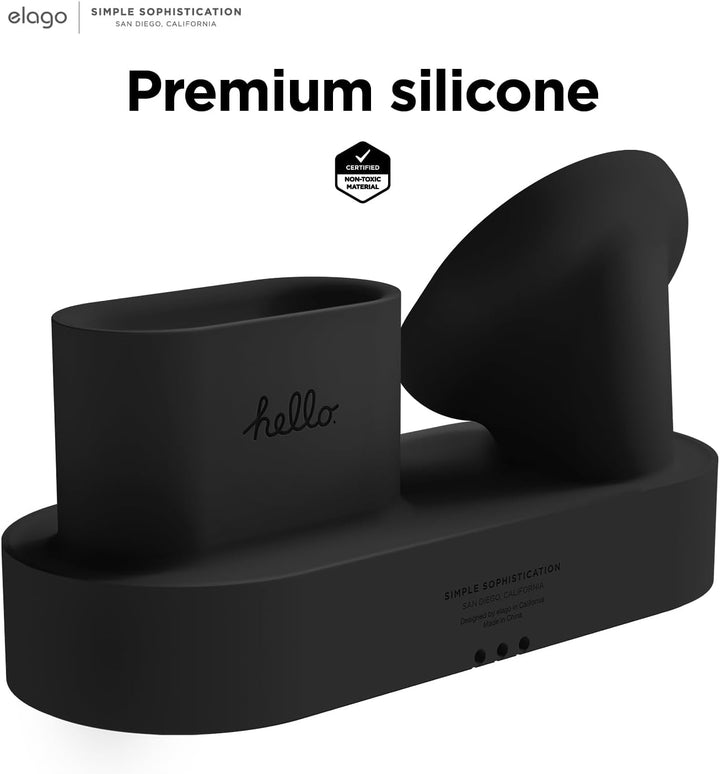 elago MS2 Ladestation Kompatibel mit MagSafe Ladegerät, Kompatibel mit iPhone 15, 14, 13, 12, Kompat