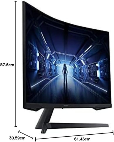 Samsung LC27G55TQWRXEN 27p Curved VA QHD, Schwarz, Einheitsgrösse