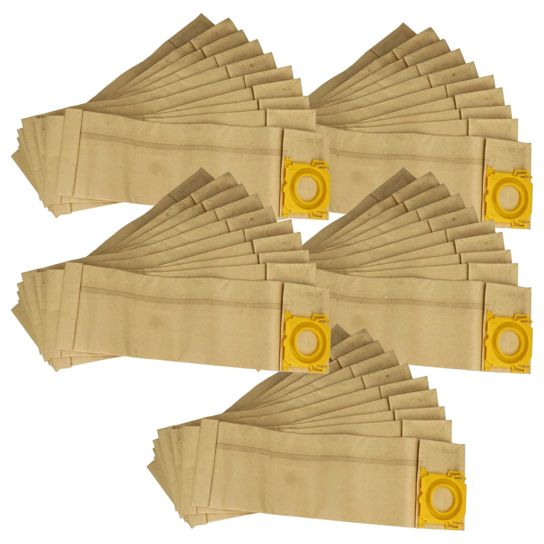 vhbw 50x Staubbeutel kompatibel mit Sebo Professional G2