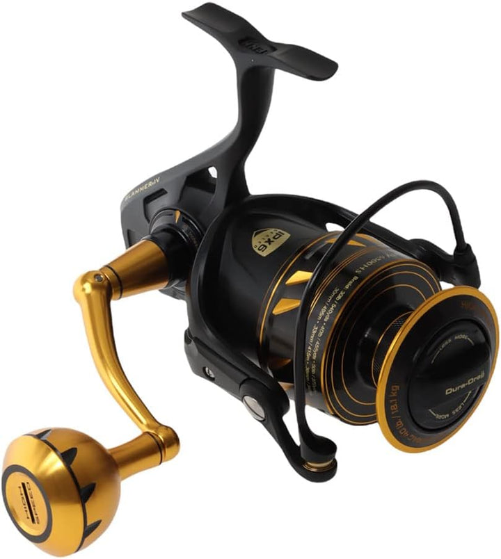 PENN Slammer IV Salzwasser-Spinnrolle – Vollmetall-, Hochleistungs-Spinn-, Jigging- oder Köderrolle