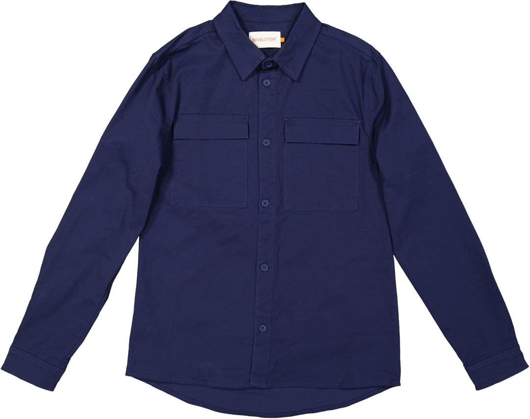 Revolution Herren Shirt L Navy, L Navy