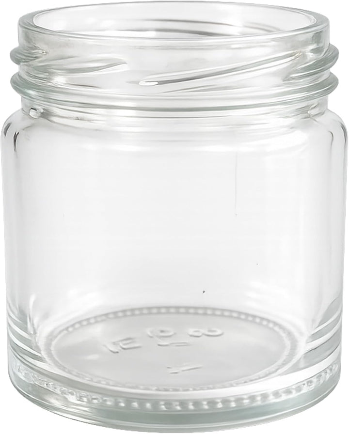 Vitrea 100x Mini Marmeladengläser 37 ml - mit Deckel Gold TO 43 - kleine Einmachgläser zum befüllen