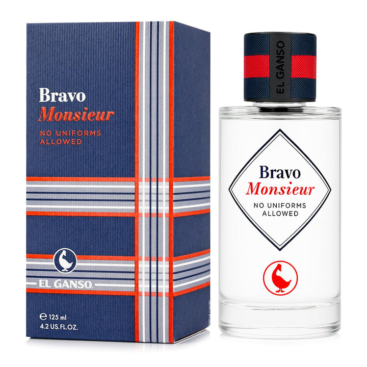 El Ganso Bravo Monsieur, Eau de Toilette für Männer, holzig-aromatischer Duft, 125 ml Zerstäuber