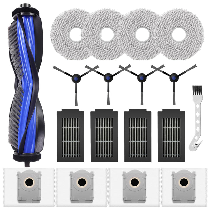 18 Stück Zubehör für ECOVACS DEEBOT T50 Omni / T50 Pro Omni / T50 Omni Gen 2 / T50 Pro Omni Gen 2,1