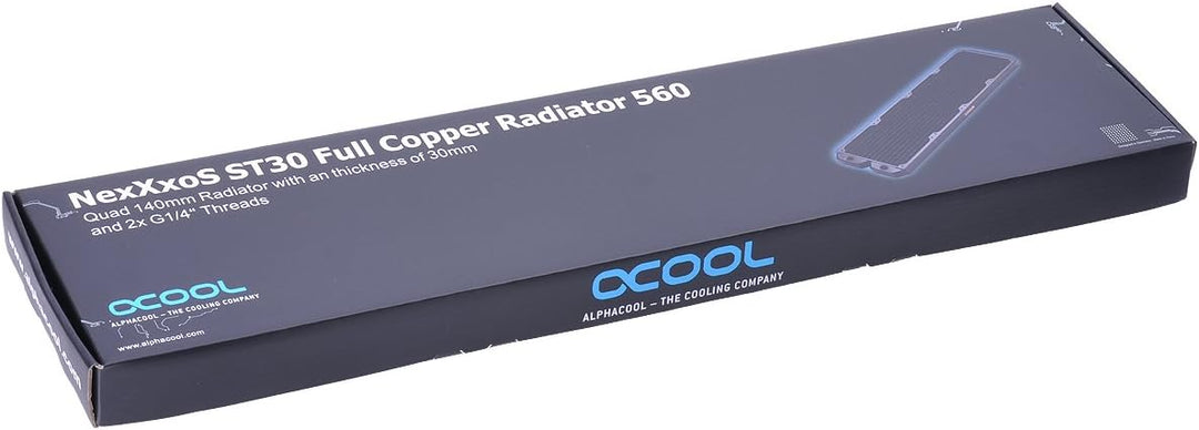 Alphacool 14199 NexXxoS ST30 Full Copper 560mm Radiator Wasserkühlung