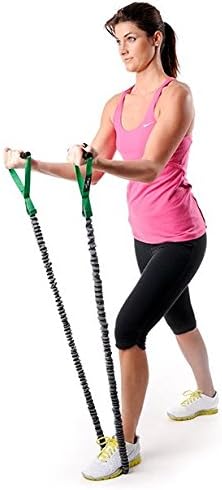 10 x Dittmann Premium Body Tube Fitnessband Gymnastikband Expander mittel/grün