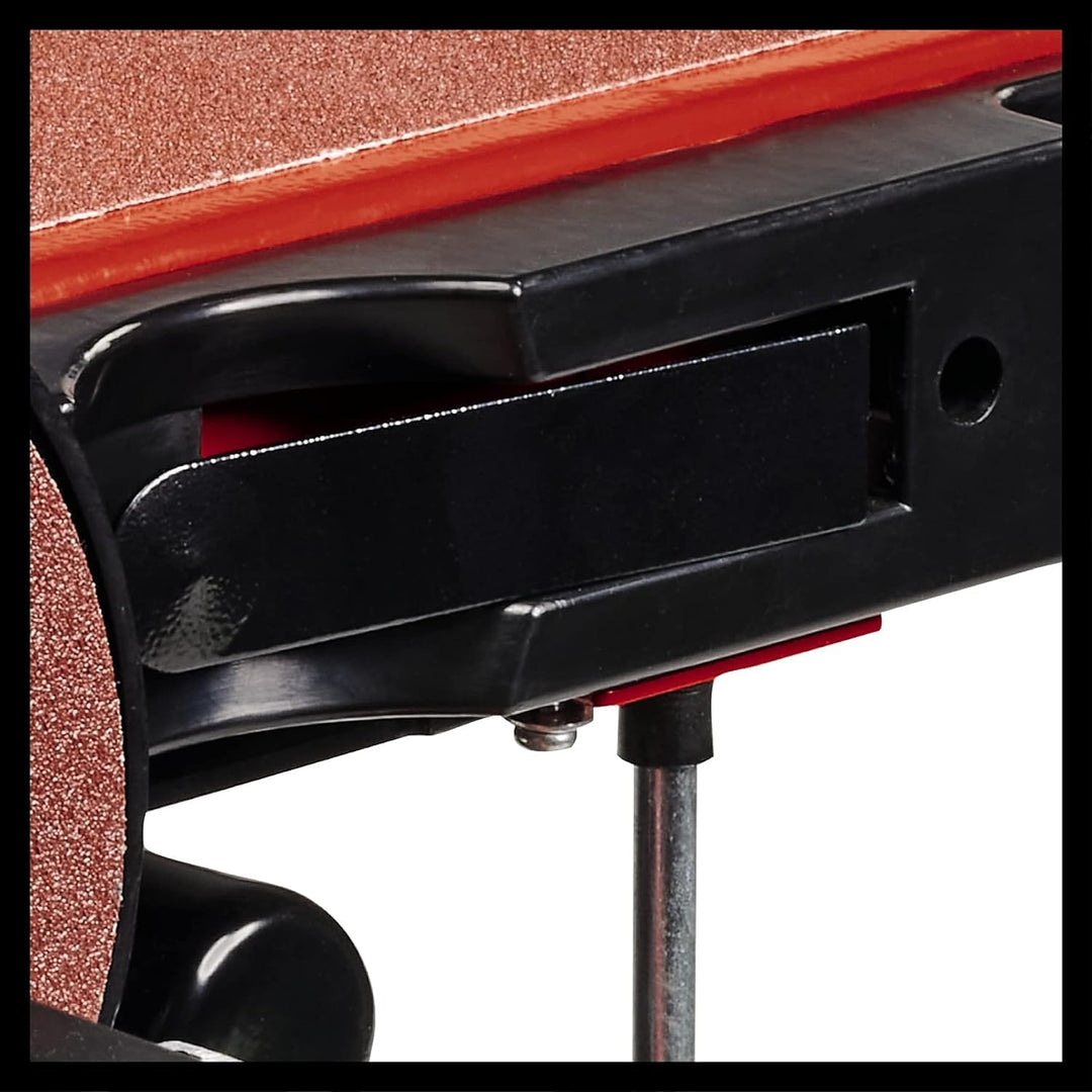 Einhell Stand-Band-Tellerschleifer TC-US 380 (380 W, Schleifbandgeschw. 292 m/min, Schleifteller Dre