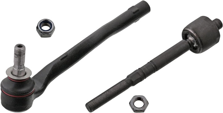 febi bilstein 37864 Spurstange mit Endstück und Sicherungsmutter , 1 Stück
