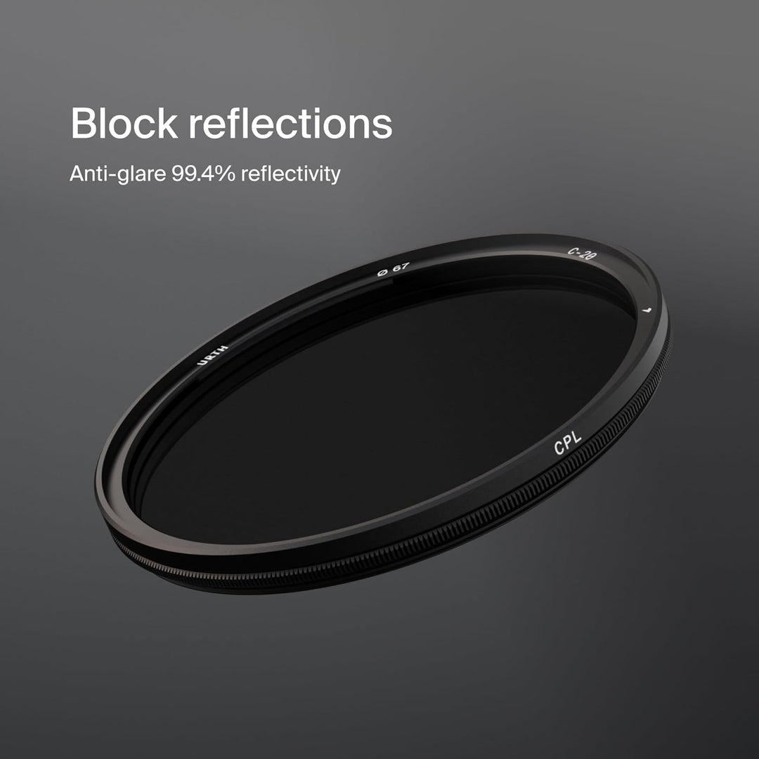 Urth 49mm Magnetisches Polfilter (Polarisationsfilter) CPL Filter (Plus+), 49mm magnetisch