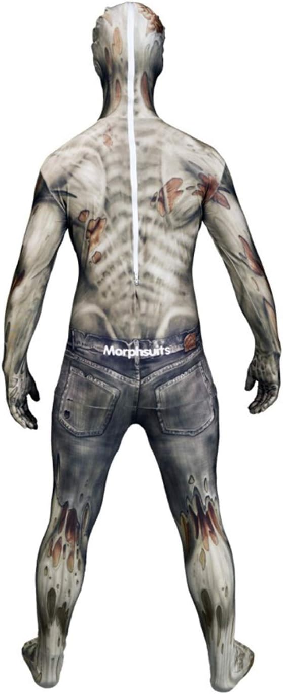 Morphsuits Zombie Kostüm für Erwachsene, Monster Verkleidung, Halloween und Karneval - L (163cm-175c