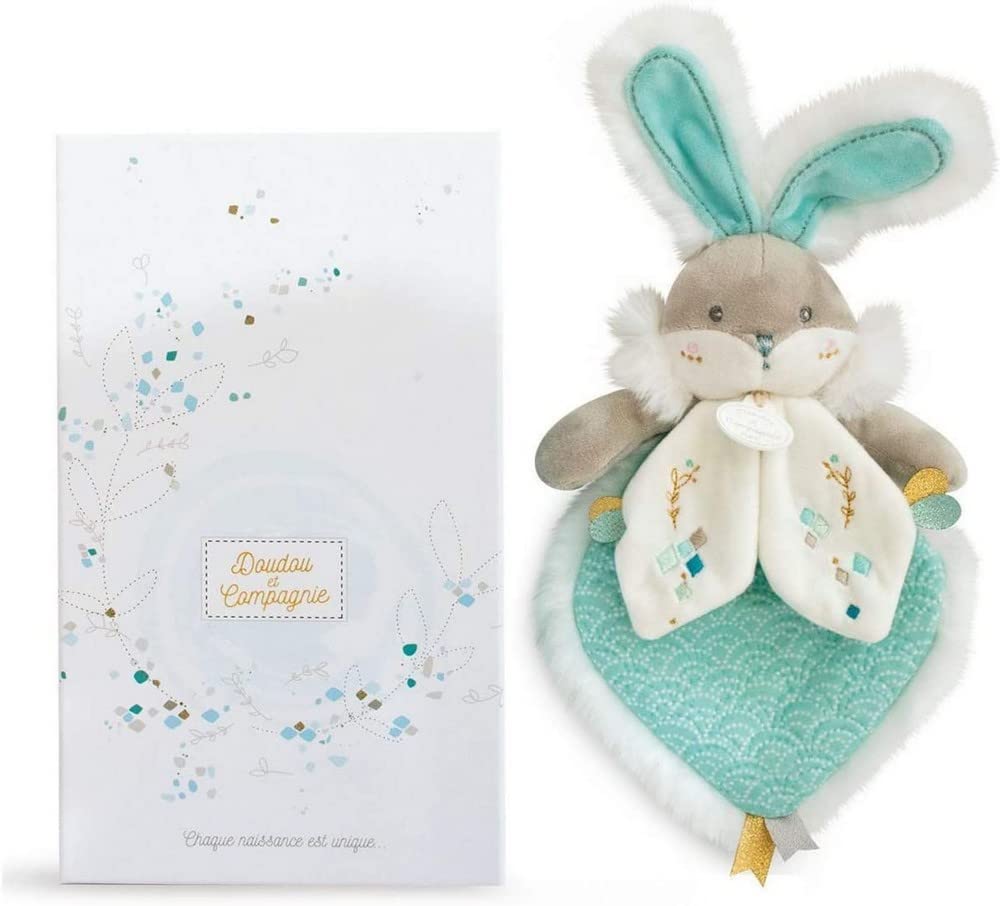 Doudou et Compagnie DC3490 Mandelzucker-Kaninchen - Doudou, türkis, Türkis
