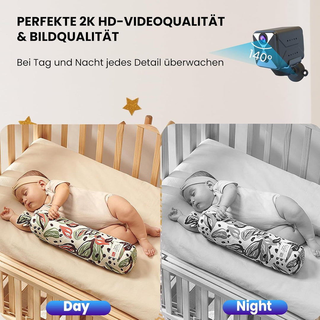 javiscam Mini Kamera, Full HD Überwachungskamera, Kamera Überwachung Innen, Mini Kamera Live Übertra