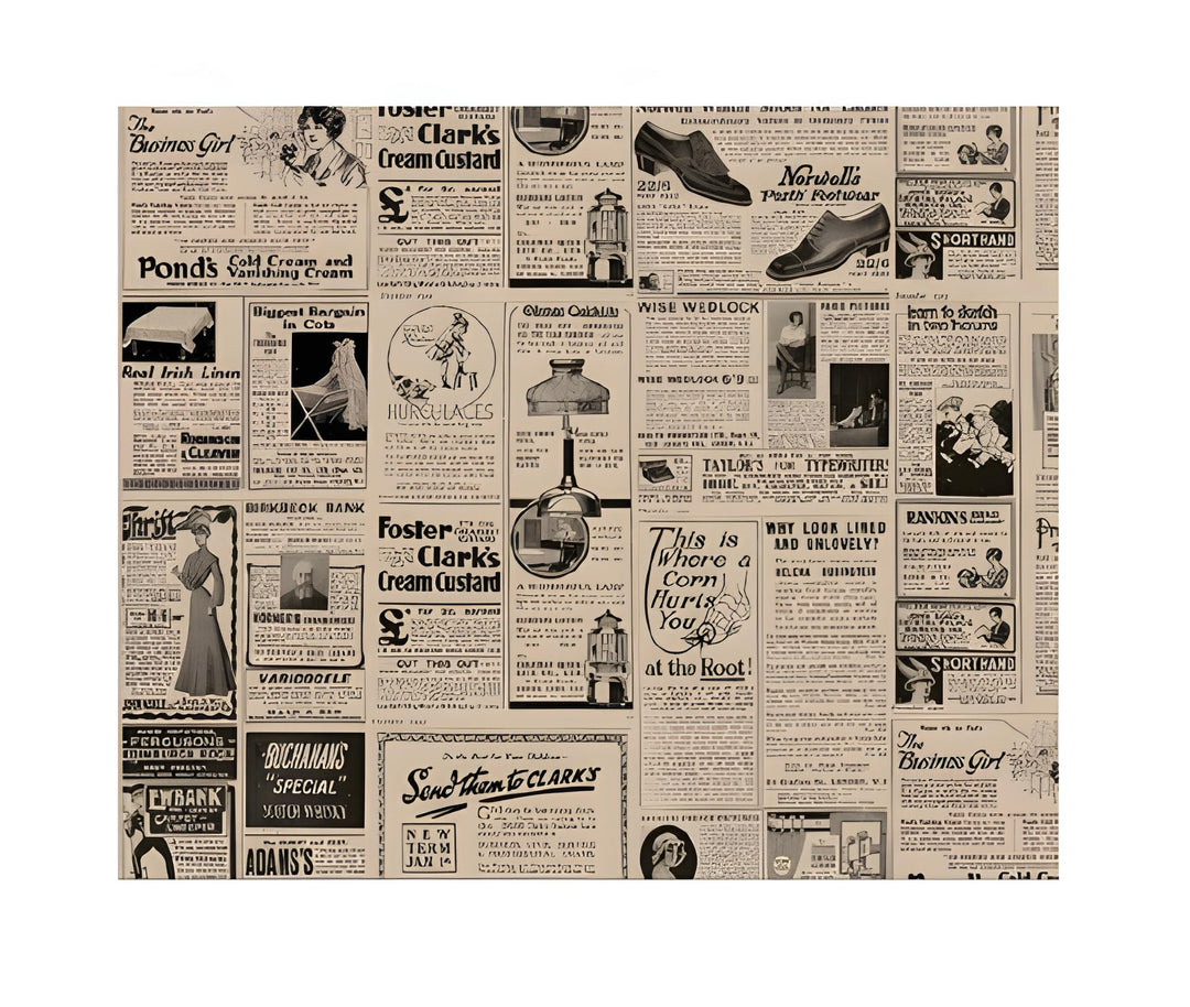 100 Stück Fettdichtes Papier 28X34cm Braunes Zeitungen Greaseproof Parchment Deli Papierblätter Deli