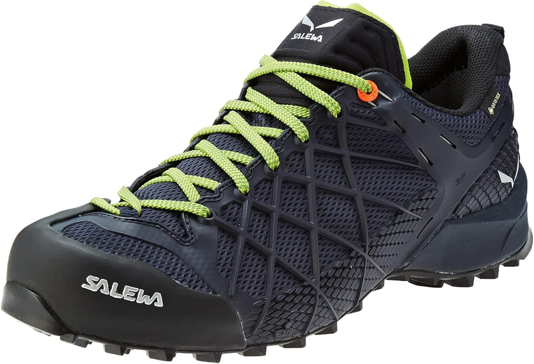Salewa Herren Ms Wildfire Gore-tex Trekking-& Wanderhalbschuhe, Navy Blazer Cactus