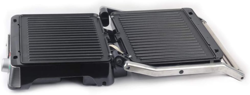 ARDES - Professionelles elektrisches Grillgerät 1800W Elektrischer Kontaktgrill für Brötchen mit 5 T
