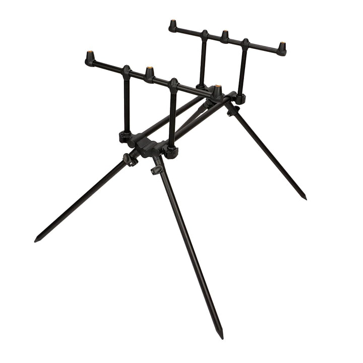 Hirisi Tackle Rod Pod Rutenhalter – 3 Ruten oder 2 Ruten wählbar, – Aluminium Rutenständer mit Tasch