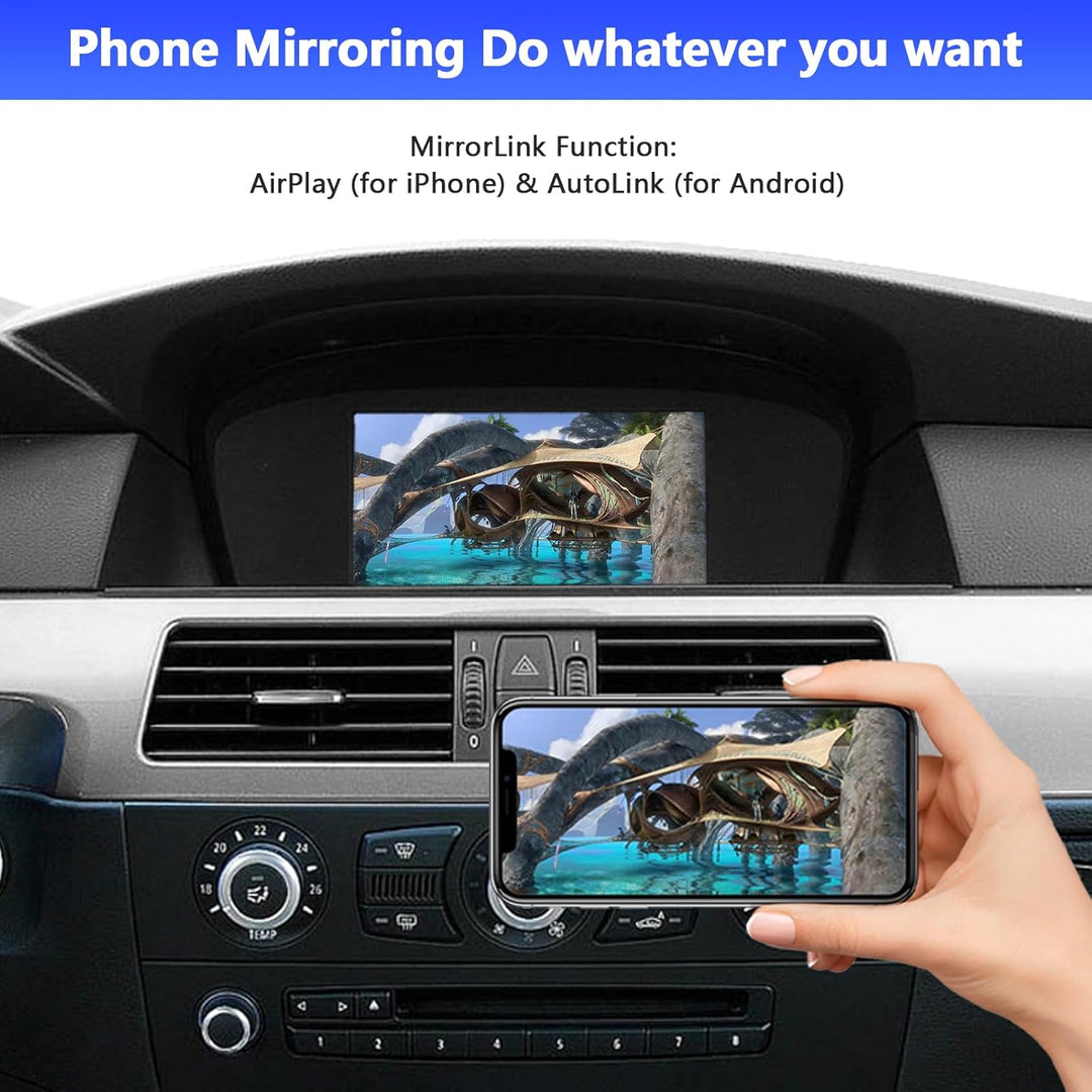 Road Top Wireless Carplay Retrofit Kit Decoder für BMW CIC System, Unterstützung Wireless Android Au