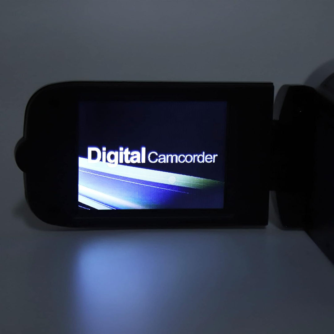 1080P Digital Videokamera, 16 MP DV Kamera, 2,7 Zoll TFT Drehbildschirm, 16 Fach Digitalzoom, USB Ka