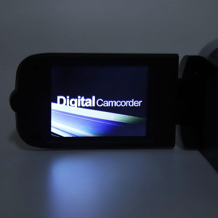 1080P Digital Videokamera, 16 MP DV Kamera, 2,7 Zoll TFT Drehbildschirm, 16 Fach Digitalzoom, USB Ka