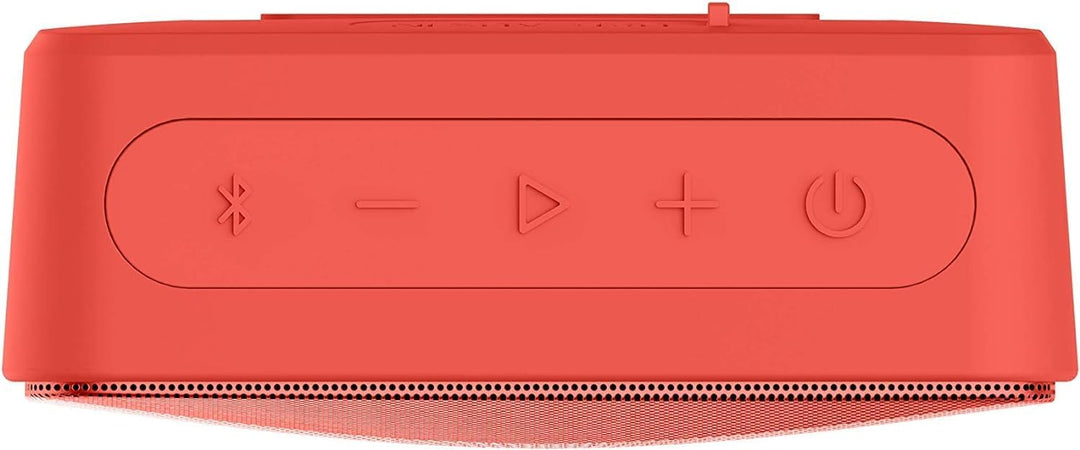 GRUNDIG Solo+ Red Bluetooth Lautsprecher, Soundbox, 3.5 W RMS Leistung, 30 Meter Reichweite, mehr al