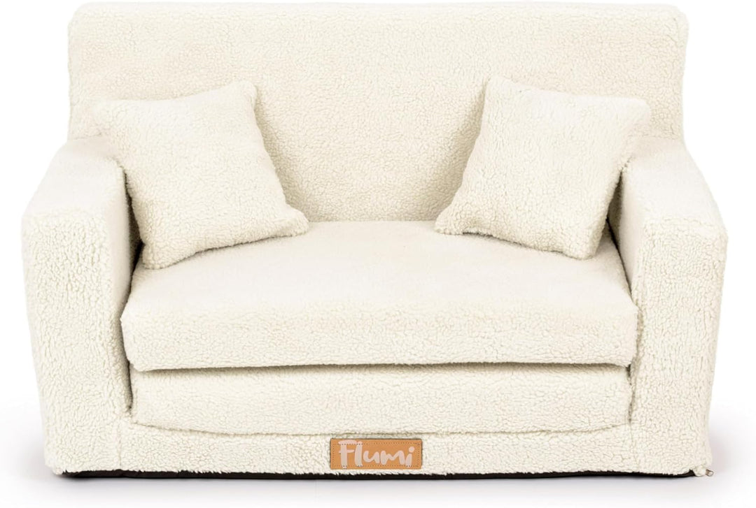 Flumi Personalisierte Kindercouch Kinder Sessel Sofa Schlafsofa jugendzimmer mit Gravur KINDERNAME S