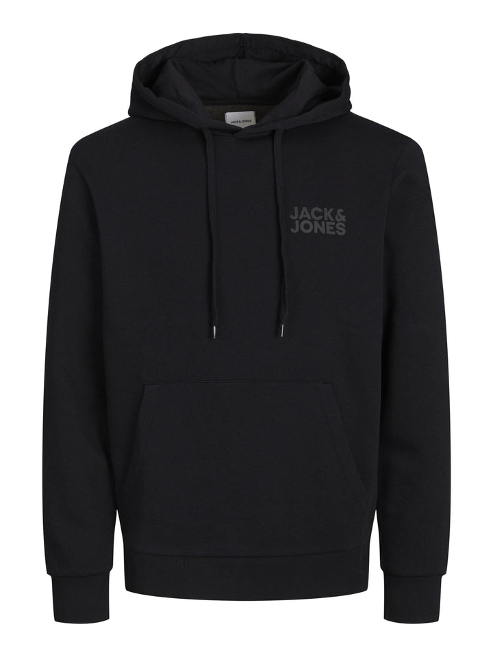 Jack & Jones Herren Jjelogo Blocking Sweat Hood Noos Kapuzenpullover Schwarz S Kapuzenpullover, Schw