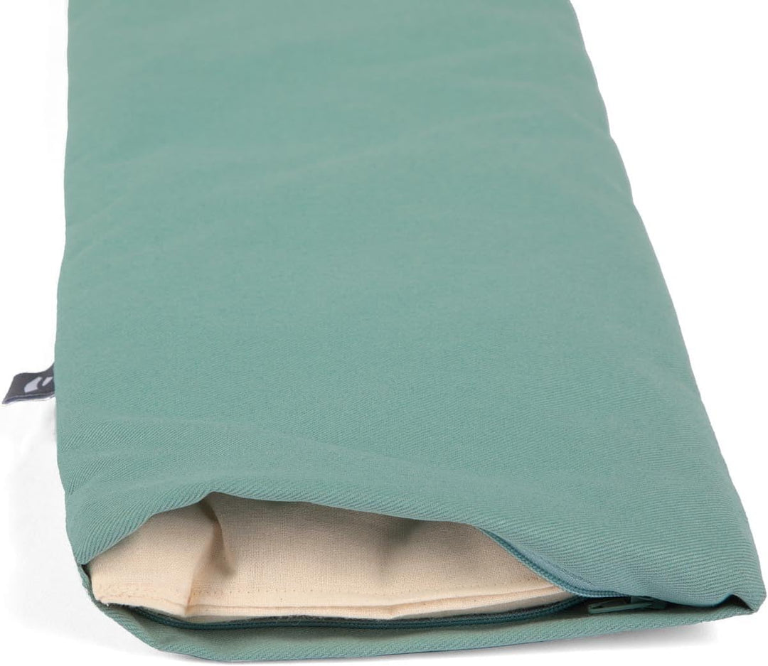 Bodhi Meditationsbank Auflage | Sitzauflage aus Baumwolle | Bequeme & Weiche Polsterung | Sitzunterl