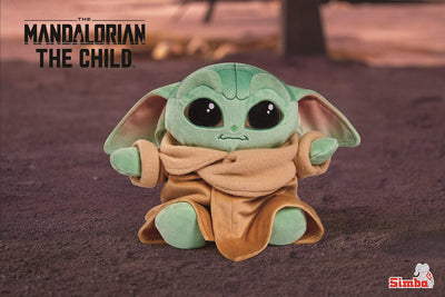 Simba , Star Wars, 6315875778 - Disney Mandalorian, 25cm Plüschfigur, The Child, ab den ersten Leben