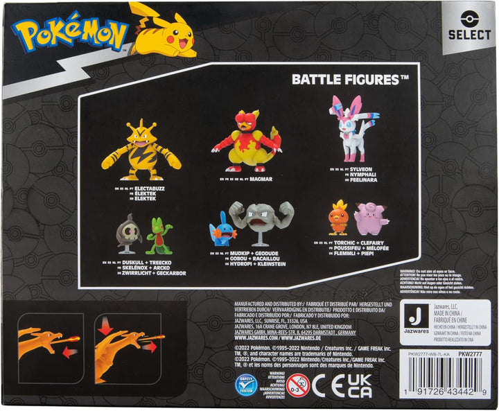 Pokémon PKW2777 - Select Entwicklungs Multipacks - Glumanda, Glutexo, Glurak, offizielles Spielset m