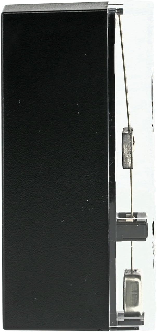 Wittner Metronom 886051 Kunststoffgehäuse ohne Glocke Taktell Super Mini schwarz, schwarz