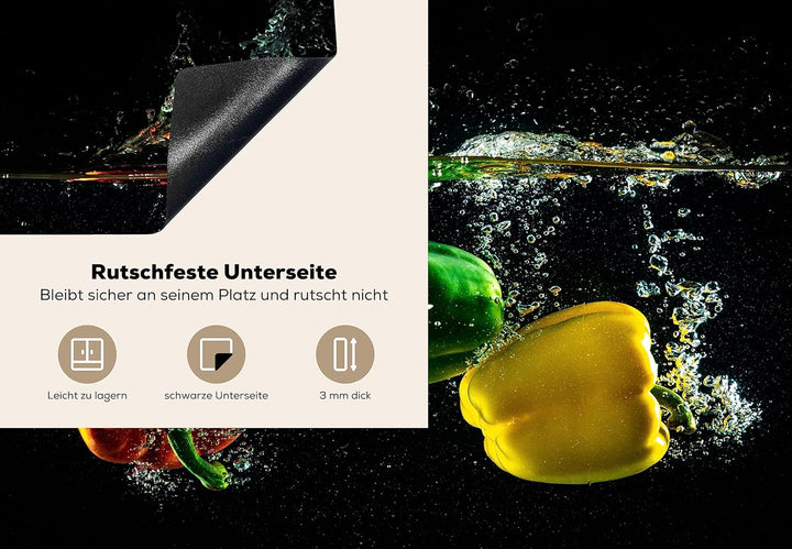 KitchenYeah© Herdabdeckplatte Einteilig Induktionsmatte Küche Abdeckung Ceranfeld Herd Abdeckplatte