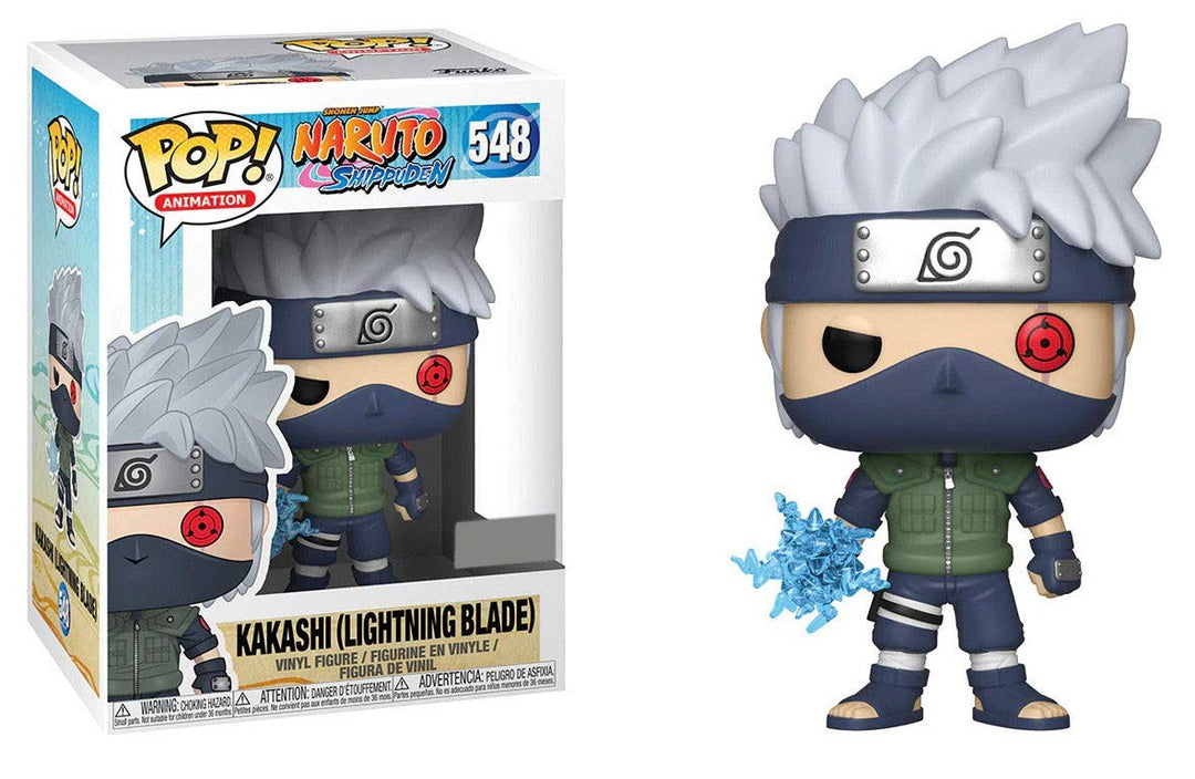 Funko Pop Animation: Naruto Shippuden - Kakashi with Lightning Blade Collectible Figure, Multicolor