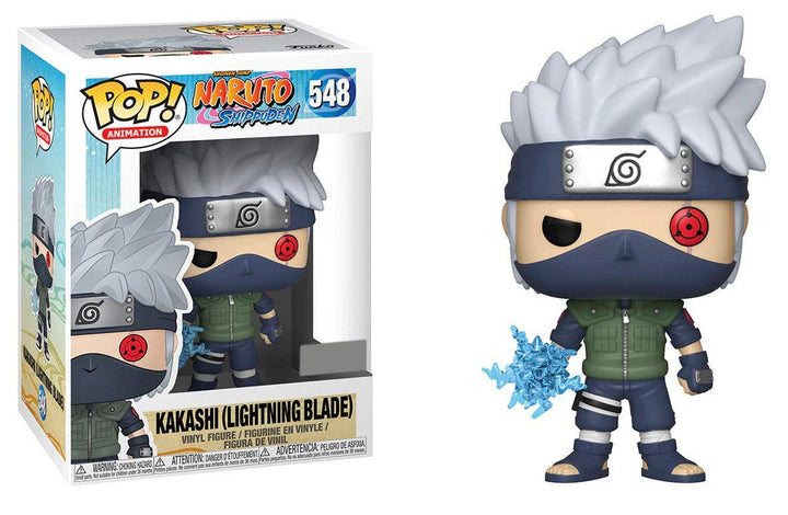 Funko Pop Animation: Naruto Shippuden - Kakashi with Lightning Blade Collectible Figure, Multicolor