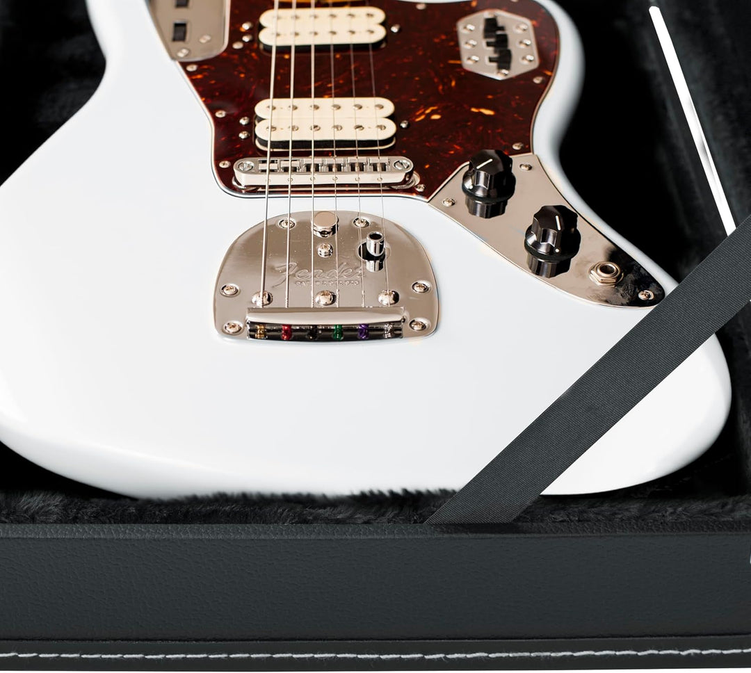 GATOR Etuis GW-JAG Gitarrenkoffer für Jazzmaster-, Jagmaster- und Jaguar-Gitarren Schwarz Typ Fender