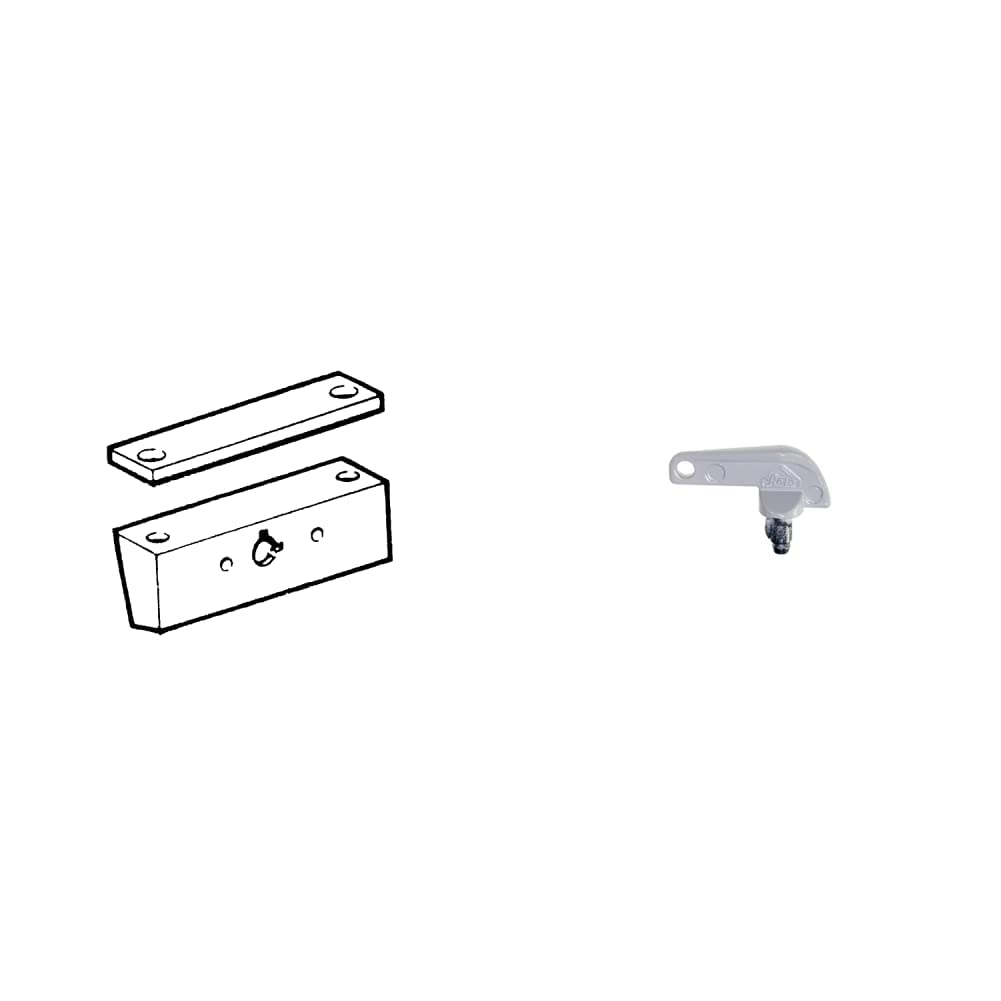 Roto Drehsperre Standard + Steckschlüssel in weiss