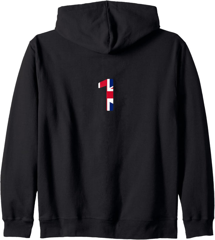 Flagge Grosbritannien Kapuzenjacke