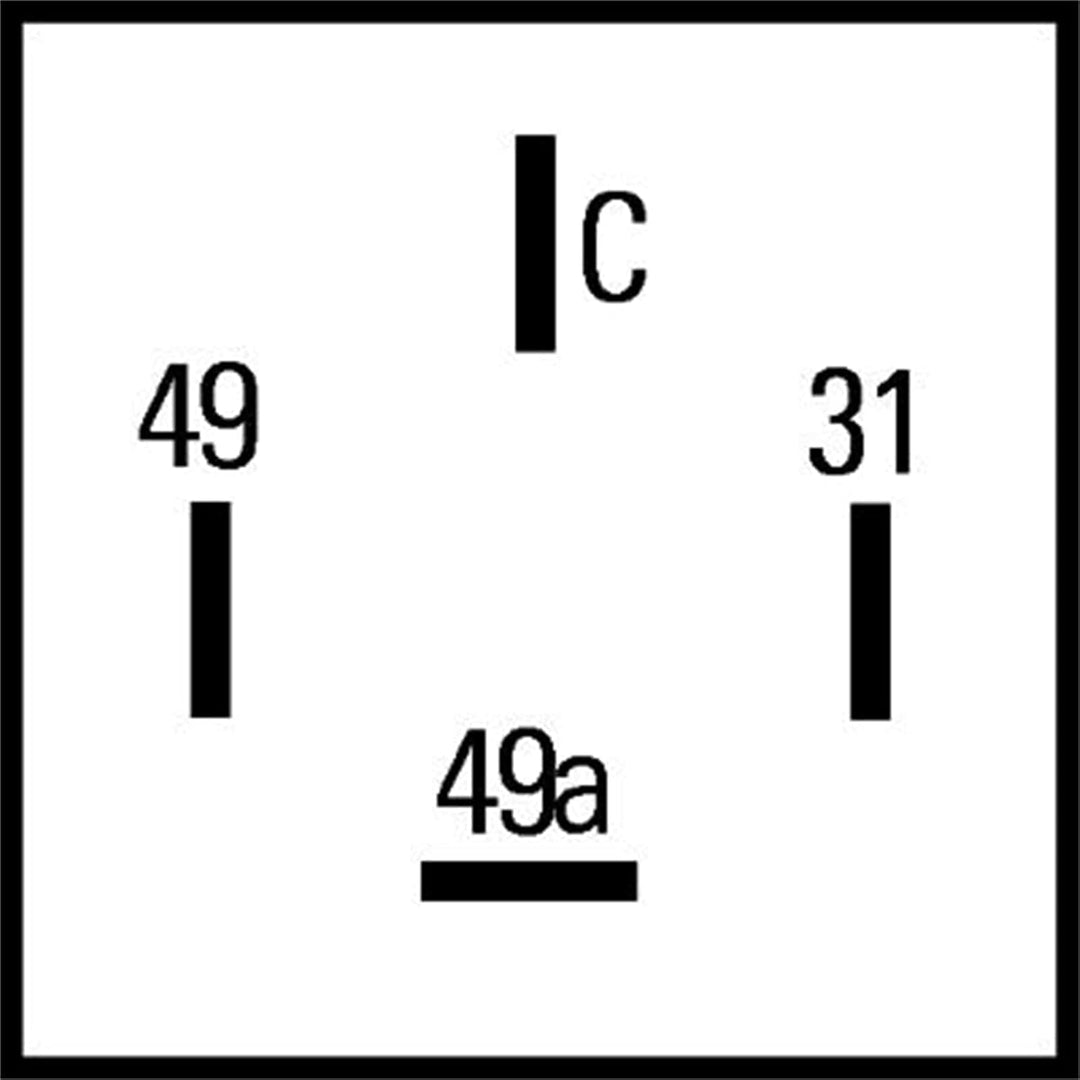 HELLA - Blinkgeber - 24V - 4-polig - gesteckt - elektrisch - LED - mit Halter - 4DW 009 492-011