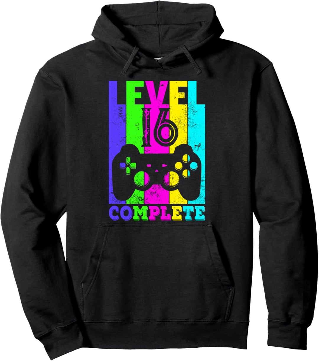 16. Geburtstag Junge Mädchen 16 Jahre 2008 Lustig Geschenk Pullover Hoodie