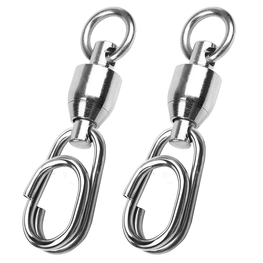 9Tong Kugellager Set Angeln Wirbel Snaps Rolling Kugellager Wirbel Angeln Snaps Lock Salzwasser Ange