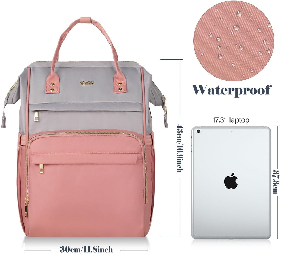 Schulrucksack Mädchen Teenager,15,6 Zoll Laptop Rucksack Damen Schulranzen Schultasche Rucksack Schu